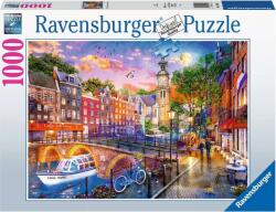 Ravensburger Naplemente Amszterdam felett 1000 db-os (19945)