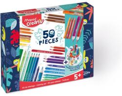 Maped Creativ színezőkészlet írószertartóval 50 db-os (907037)