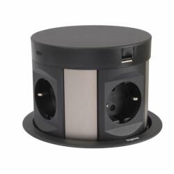 Legrand Incara Tower 120 4 Plug + 2 USB (654982)