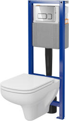 Cersanit Colour set cadru și vas wc, capac+ buton de spălare S701-768 (S701768)