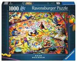 Ravensburger 1000 db-os puzzle - Szorgos madárkák (12001023) (12001023)