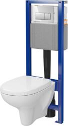 Cersanit Arteco set cadru și vas wc, capac+ buton de spălare S701-787 (S701787)