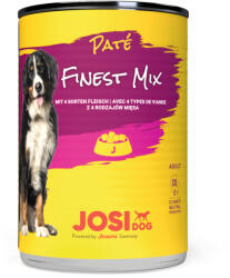  JosiDog JosiDog Paté gazdaságos csomag 24 x 400 g - Finest mix (pulyka, csirke, marha, bárány, sertés)