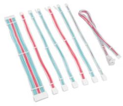 Kolink Core Pro fonott kábelhosszabbító kit 12V-2x6 Type 2 Brilliant White/Neon Blue/Pur (COREPRO-EK-12VT2-BBP)