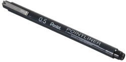 PointLiner tűfilc 0, 5mm, S20P-5A Pentel fekete