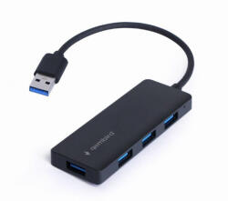 Gembird 4-portos USB 3.1 HUB Black