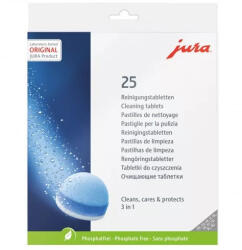 JURA 3 fázisú tisztító tabletta (25 db)