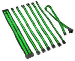 Kolink Core Pro fonott kábelhosszabbító kit 12V-2x6 Type 2 Venom Green (COREPRO-EK-12VT2-GRN)