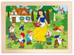 Woodyland Puzzle din lemn - Alba ca zapada (91926) - ookee