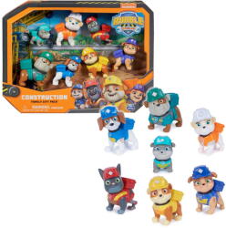 Spin Master Set 7 figurine, Paw Patrol, Rubble Crew, 6067084 (6067084) - vexio Papusa
