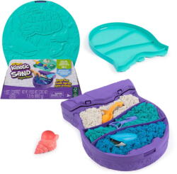 Spin Master Spin Master Kinetic Sand Project Planet - Ocean Playset, Play Sand (680 grams of sand) (6069782) Figurina