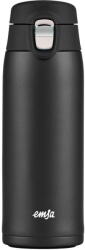 emsa TRAVEL MUG light thermal mug (black (matt), 0.4 liters, flip lid) (N2151700) - vexio