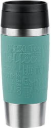 emsa TRAVEL MUG Classic thermal mug (petrol/stainless steel, 0.36 liters) (N2021000) - vexio