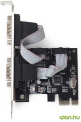 Gembird 2 serial port PCI-Express add-on card with extra low-profile bracket (SPC-22)