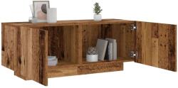 vidaXL antik fa színű szerelt fa éjjeliszekrény 100 x 35 x 40 cm (3329173) - pepita