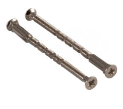 Gomboss Átmenő Csavar Szett Inox Színű 80*4mm (2db/csomag) - ALAP (99-L00170-FK)