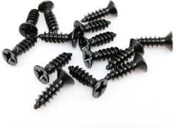 Gomboss/Perfekto Csavar Szett Fekete Színű 4Db / Csomag (99-L00046-FK)