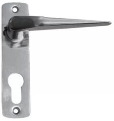 Gomboss/perfekto Alu 410 Pajzsos Ajtókilincs F1 Ezüst 72 mm PZ (60-000060-32)