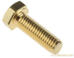 Gomboss Csavar M4*33mm sárgaréz hatlapfejű (99-C00006-FK) - ajtokilincs