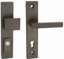 Gomboss/perfekto Forte Biztonsági Cilindervédős Antracit/Grafit Szürke 90 mm PZ Gomb/Kilincs (49-600068-12-GK)