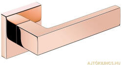 METAL-BUD Matrix Négyzetrozettás Rose Gold Pvd Bevonat Fényes Króm WC (20-601126-58)
