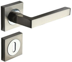 Gomboss/perfekto New Line Négyzetrozettásletes Rozettával Fényes És Matt Króm Csak Kilincs Felső Rozetta (26-000060-50-K)