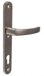 Gomboss/perfekto Hero Ovál Biztonsági Szatén Króm Kilincs 85 PZ (25-Z00065-82)