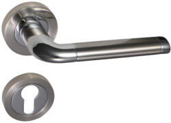 Gomboss/Perfekto Lindo Körrozettás Szatén Króm Felület PZ (25-600165-52)