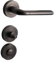 Gomboss/Perfekto Lindo Körrozettás Antracit/Grafit Szürke WC (49-600526-58)