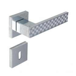 Gomboss/perfekto Chess G13 Négyzetrozettás Fényes Króm WC (20-601252-58)