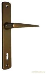 Gomboss/Perfekto Alu 410 Pajzsos Ajtókilincs F4 Bronz 85 mm WC (64-000160-88)