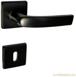 Gomboss/perfekto Modern Négyzetrozettás Fekete Alu BB (50-5050050-51)