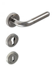 Gomboss/perfekto Giulia (Isabel) Körrozettás Rozsdamentes Inox Csak Kilincs Felső Rozettán (70-000077-50-K)