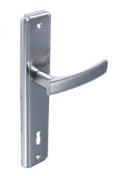 Gomboss/perfekto Retró Ajtókilincs Szatén Króm Felület 88 mm WC (25-000045-98)