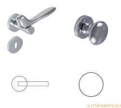 Gomboss/Perfekto Birdy "G01" Fényes Króm PZ Gomb/Kilincs (20-601250-52-GK)