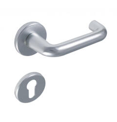Gomboss/perfekto Ubul U-alakú Körrozettás F1 Alu Ezüst WC (61-000022-58)