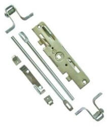 Gomboss/Perfekto Bascule Zár Szett (2 Rúdzár Natúr + Zár + Ellendarab) (18-K00188-EG)