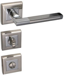 Gomboss/Perfekto Daniella Négyzetrozettás Szatén Króm Felület WC (25-600531-58)