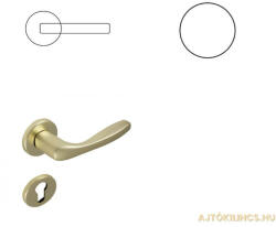 Gomboss/Perfekto Cala Körrozettás F2 Alu Pezsgő PZ Gomb/Kilincs (62-000055-52-GK)