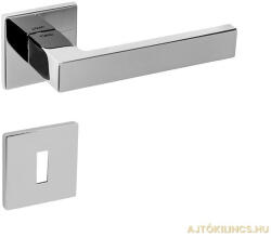 Gomboss/Perfekto Square Fényes Króm Csak Kilincs Felső Rozettán (20-000091-50-K)