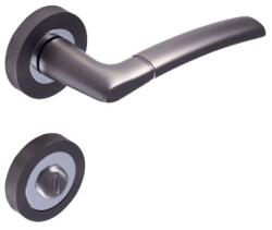 Gomboss/Perfekto Figo Körrozettás Antracit/Grafit Szürke WC (49-600525-58)