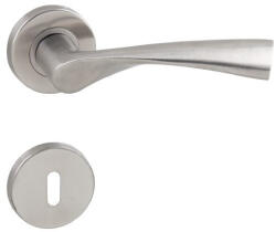 Gomboss/perfekto Gréta (Galaxy) Rozettás Rozsdamentes Inox Csak Kilincs Felső Rozettán (70-120075-50-K)