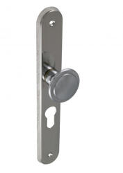 Gomboss/Perfekto Ida Fényes Króm 90 mm PZ Gomb/Kilincs (20-000002-12-GK)