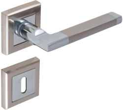 Gomboss/Perfekto Daniella Négyzetrozettás Szatén Króm Felület BB (25-600531-51)