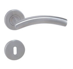 Gomboss/perfekto Alex Körrozettás (Fém Alaplappal) Rozsdamentes Inox BB Gömb Gomb/Kilincs (70-000071-51-GB)