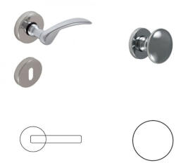 Gomboss/Perfekto Ida Fényes Króm PZ Gomb/Kilincs (20-601257-52-GK)