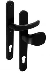 Gomboss/Perfekto Hero Ovál Biztonsági Fekete Kilincs Biztonsági Gomb/Kilincs (50-Z00123-52-GK)