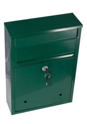 Gomboss/Perfekto Postaláda Kocka Zöld Kétoldali Bedobónyílással (65-P00036-64)