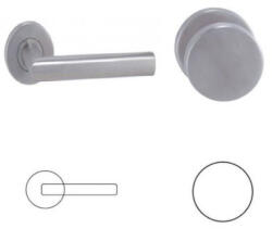 Perfekto Tímea Din Fix Csapos Körrozettás Rozsdamentes Inox PZ Gomb/Kilincs (70-600228-52-GK)