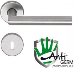 Lartech-maestro Thema Antigerm Körrozettás Ajtókilincs Rozsdamentes Inox Csak Kilincs Felső Rozetta (Maestro) (70-600072-50-K)